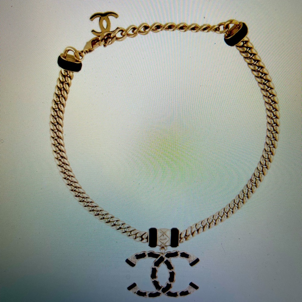 Chanel Leather Choker